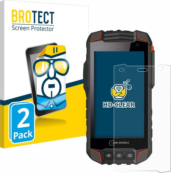 Produktbild BROTECT Schutzfolie Displayschutz Klar (2 Stück, i.safe Mobile IS530.1)