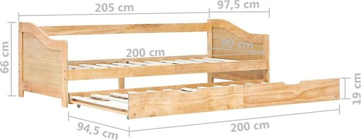 Produktbild VidaXL Mamo (90 x 200 cm)