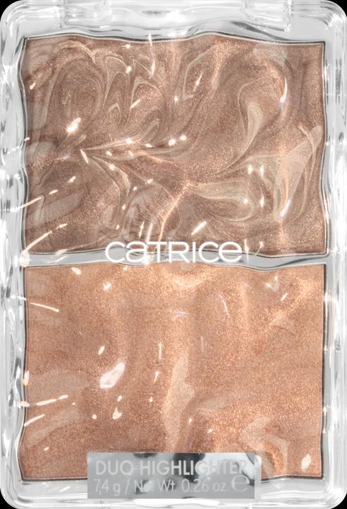 Actual product image Catrice UNDERWATER SECRETS Duo Highlighter (#E19164, Highlighter, 7.40 g)