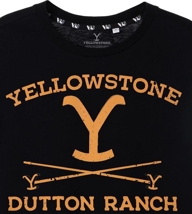 Immagine prodotto Yellowstone Dutton Ranch Maglietta Maniche Corte Uomo (3XL)