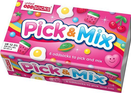 Immagine prodotto United Oddsocks Pick n Mix (Confezione singola, 30 - 38)
