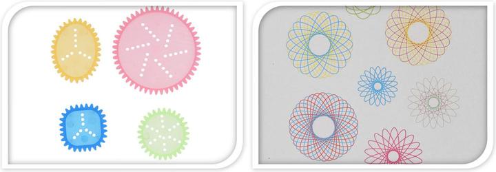 Image du produit Kit spirale de dessin/spirographe