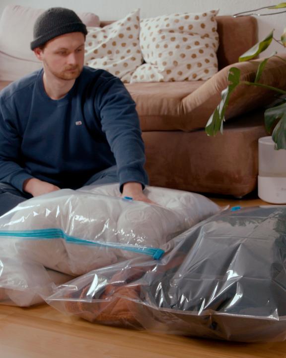 Produktbild Esmée XXL Vakuum Beutel Space Bags Kompressions Organizer 8er Set