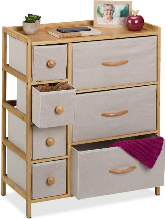 Produktbild Relaxdays Kommode (61.5 x 32.5 x 73 cm)