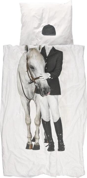 Actual product image Snurk Girls' bed linen equestrian 135 x200