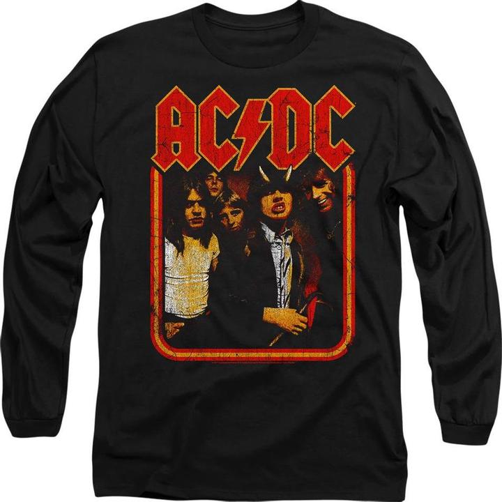 Immagine prodotto AC/DC Maglietta Group Distressed Adulto Unisex (XL)