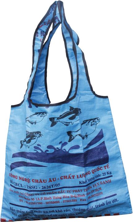 Beadbags S Einkaufstasche Crispy Rice RI43.12 hellblau 50x1x76cm