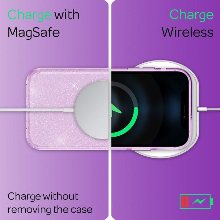 Produktbild Nalia Glitzer Handyhülle (Apple iPhone 12 Pro Max)