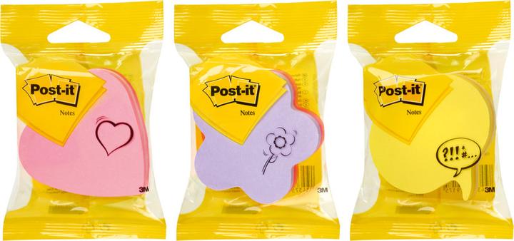 Produktbild Post-it Herz (7 x 7 x 12.5 cm)
