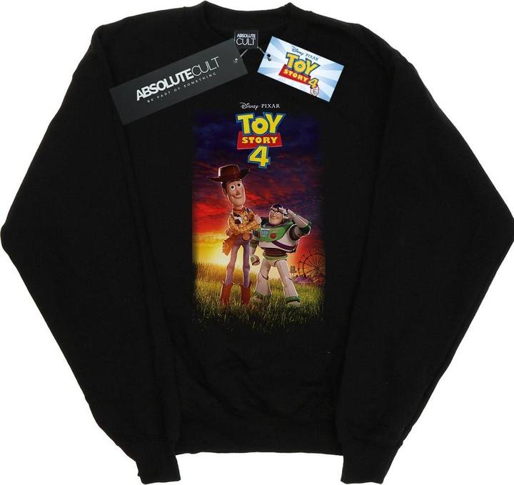 Disney Toy Story 4 Buzz And Woody Poster Sweatshirt Mädchen