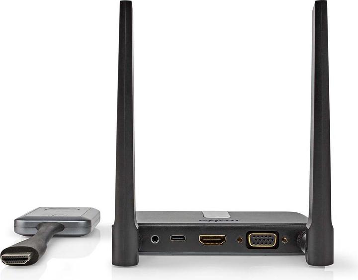 Produktbild Nedis Wireless HDMI ™ Übertrager | WLAN | 2400-5000 MHz | 30.0 m (Sichtlinie) | Maximale Auflösung: (30 m, HDCP)