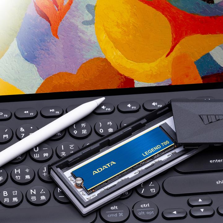 Actual product image Adata SSD Legend 700 M.2 512GB PCIe Gen3x4 2280 (512 GB, M.2 2280)
