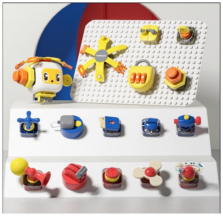 Actual product image Topbright Toys Busy Board Deluxe Set