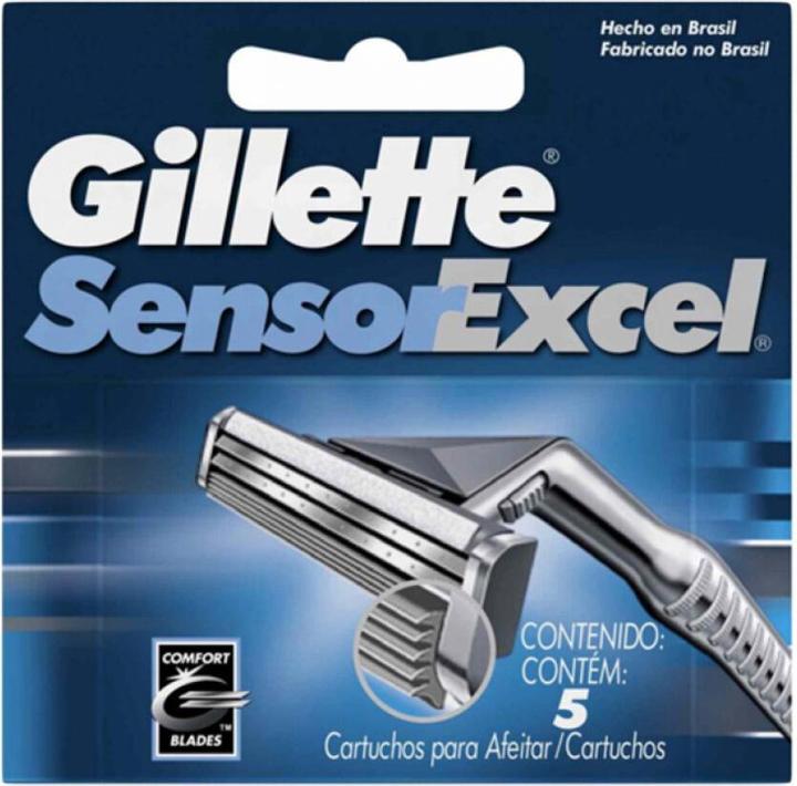 Actual product image Gillette Sensor Excel (5 x)
