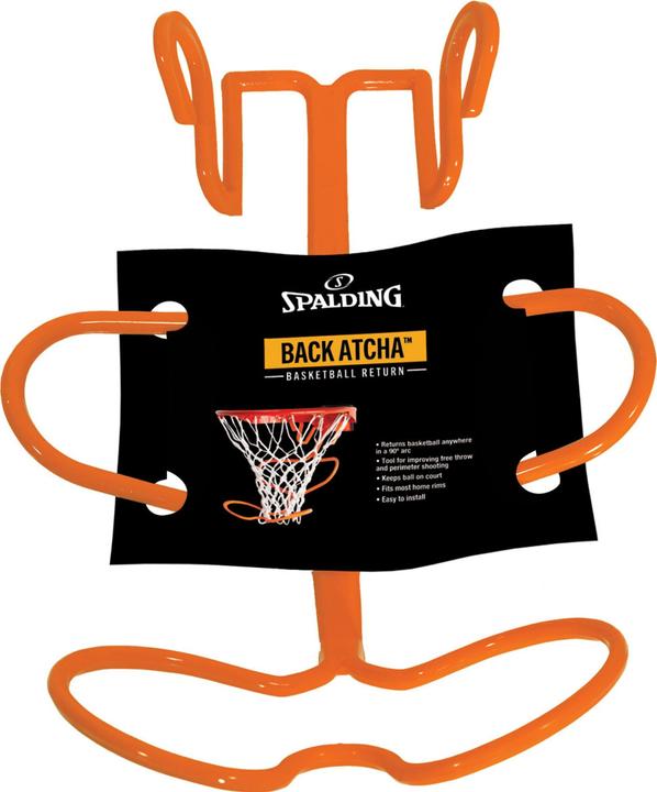 Actual product image Spalding Orange Basketball Return