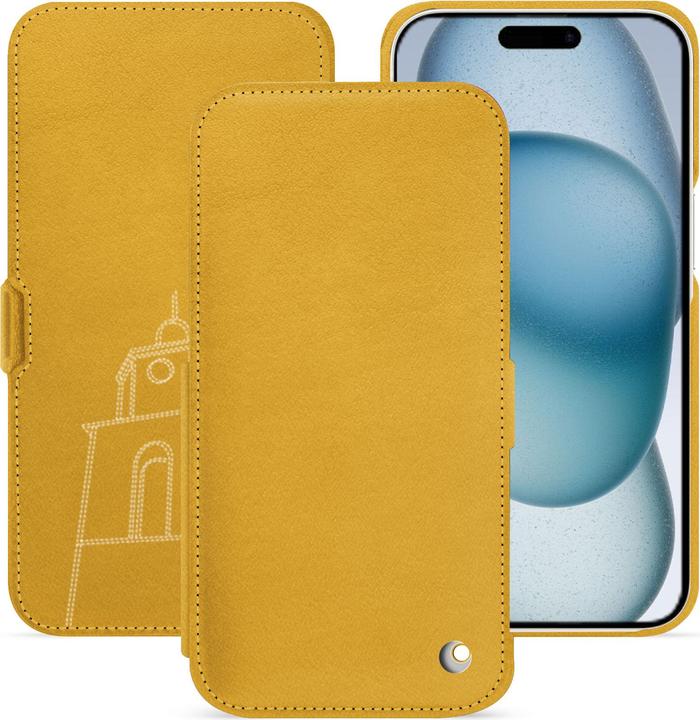 Produktbild Noreve Lederschutzhülle horizontal (Apple iPhone 15)