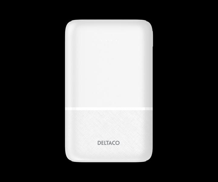 Produktbild Deltaco Powerbank 10,000 mAh, 2x USB-A, 1x USB-C (10 mAh)