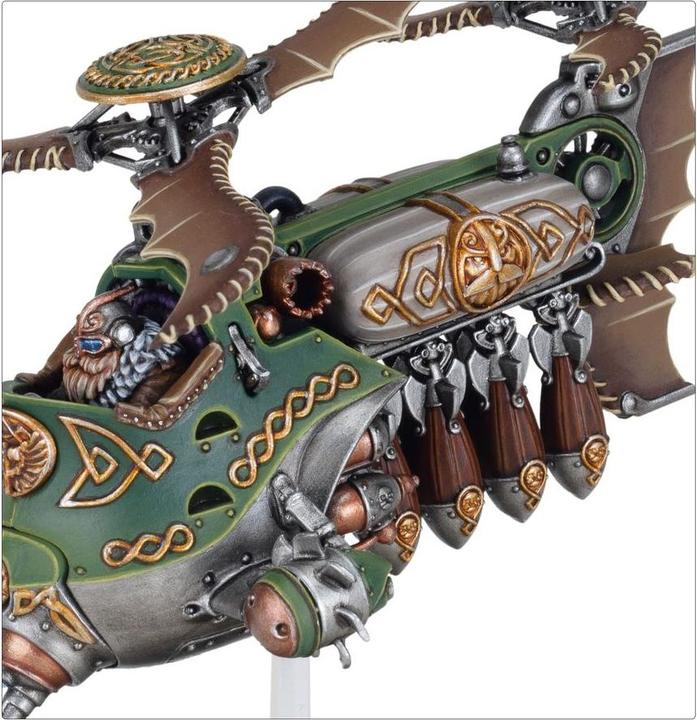Immagine prodotto Games Workshop Warhammer ToW - La Montagna dei Nani ospita Gyrocopteres e Gyrobombardiers (Materiale sintetico)