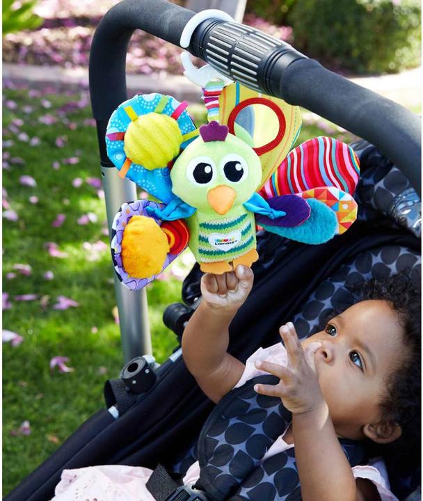 Actual product image Tomy Lamaze Jacques the Peacock