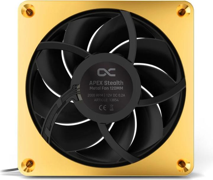 Actual product image Alphacool Apex Stealth Metall (120 mm, 1 x)