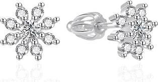 Immagine prodotto Agato - Sparkling silver earrings with zircons AGT-E071SW
