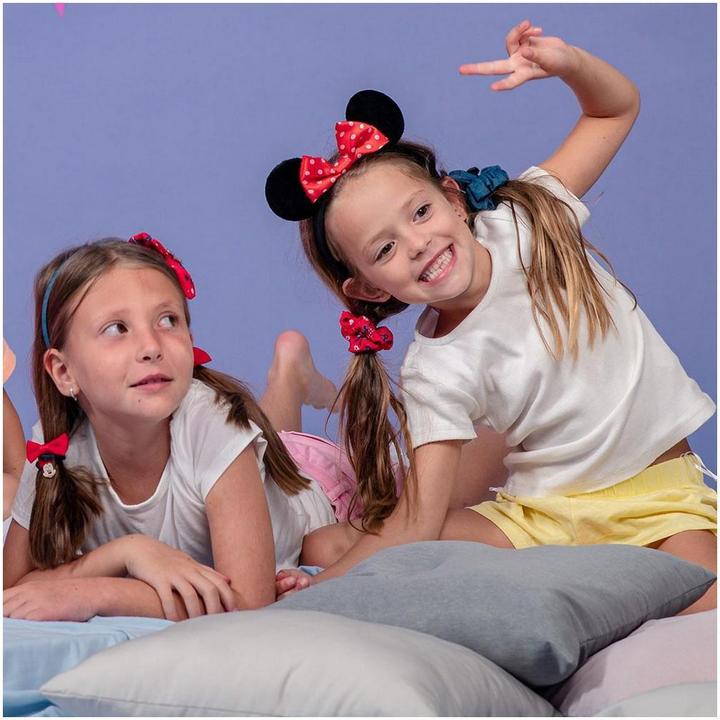 Immagine prodotto Cerda Scrunchies Minnie Mouse Rosso Blu Fiocco 2 Pezzi