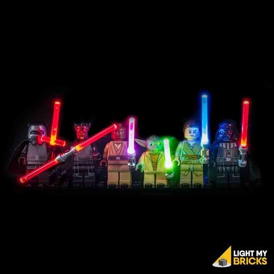 Produktbild Light my bricks LED Beleuchtung für LEGO Star Wars Lichtschwert - Kylo Ren
