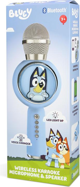 Image du produit OTL Micro karaoké LED pour enfants avec emplacement pour carte Micro-SD et déformateur de voix amusant
