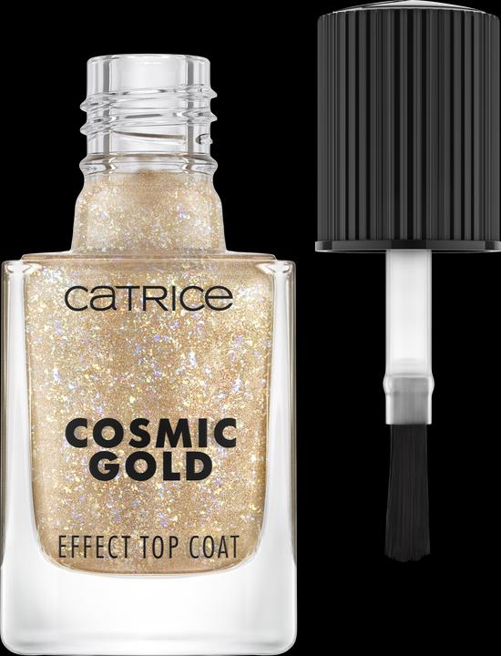 Immagine prodotto Catrice Cosmic Gold Effect Smalto Unghie Top Coat (030 Luce Celeste, Topcoat)