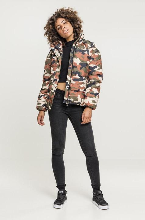 Image du produit Urban Classics Ladies Boyfriend Camo Puffer Jacket (XL)
