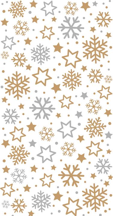 Image du produit Decora White Christmas (Pochette cadeau, 20 x)