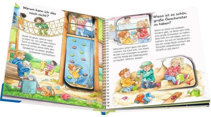 Immagine prodotto Ravensburger Wieso? Weshalb? Warum? junior, Band 29: Wir sind Geschwister (Tedesco, Andrea Erne, 2023)