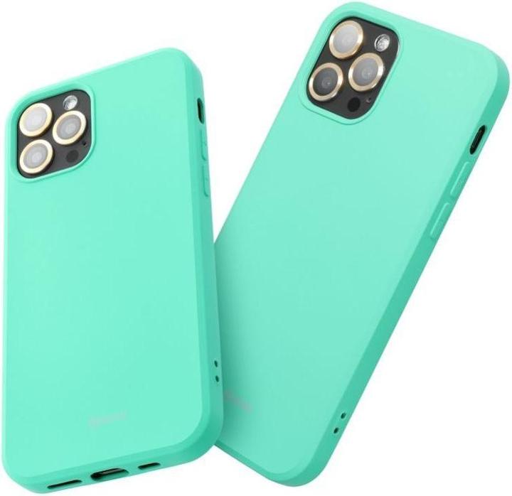 Actual product image Roar Back panel cover case COLORFUL JELLY for IPHONE 16 mint (Apple iPhone 16)
