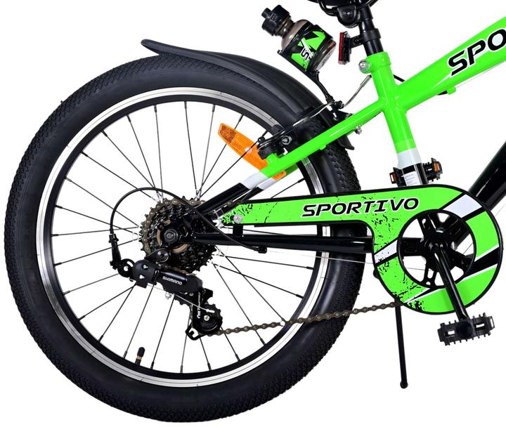 Immagine prodotto Volare Sportivo Kinderfiets - Jongens - 20 inch - Groen - 7 versnellingen (20")