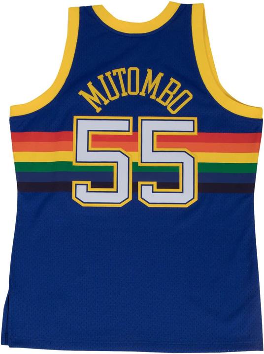 Image du produit Mitchell & Ness NBA Denver Nuggets Dikembe Mutombo Maillot Hommes (M)