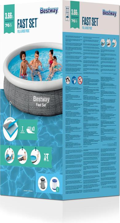 Actual product image Bestway Fast Set Pool Set (Ø 366 x 76 cm)