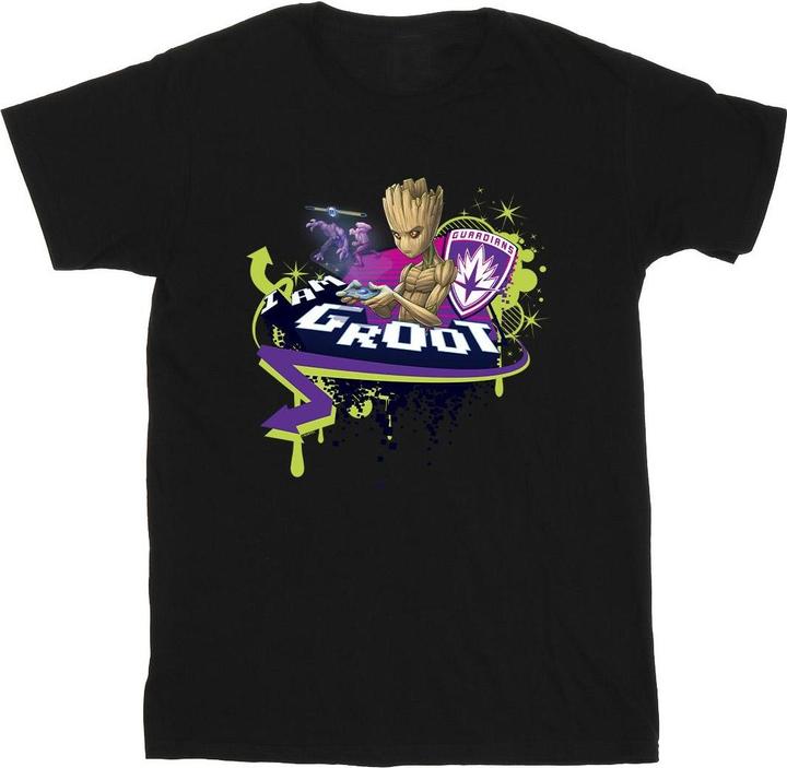 Guardians Of The Galaxy Groot Gaming Holo TShirt (L)