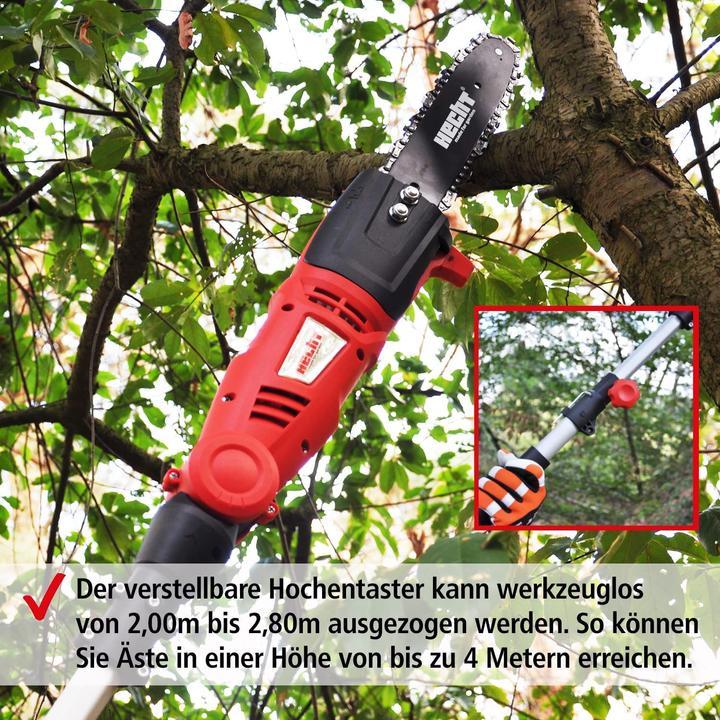 Produktbild Hecht 971 W Hochentaster (Elektro Kettensäge)