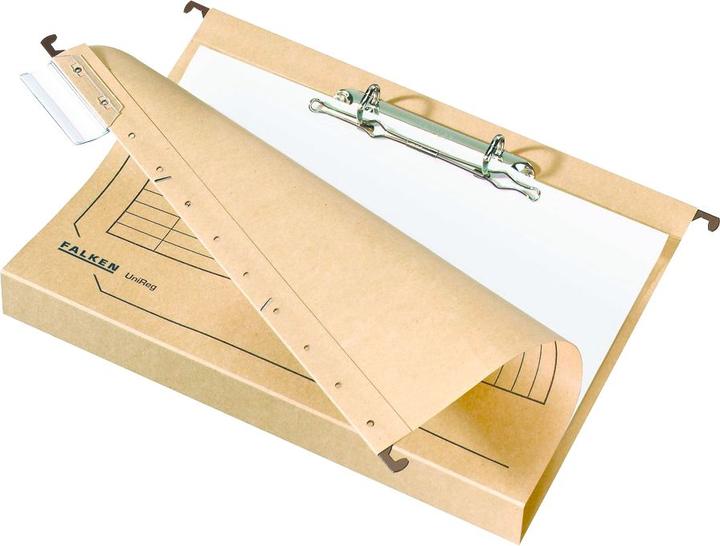 Actual product image Falken 8 hanging collectors in natural brown Bottom: 4.0 cm (A4, 8 x)