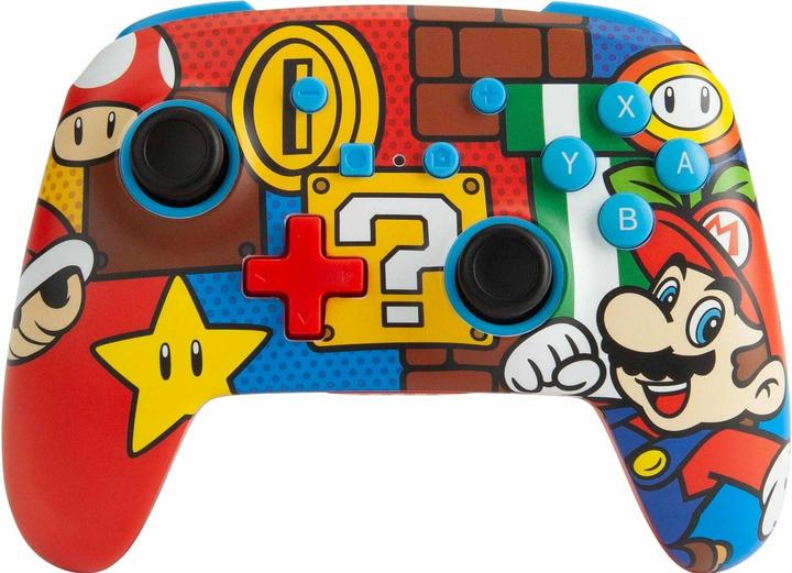 PowerA Enhanced trdls controller til Nintendo Switch - Mario Pop (Switch)
