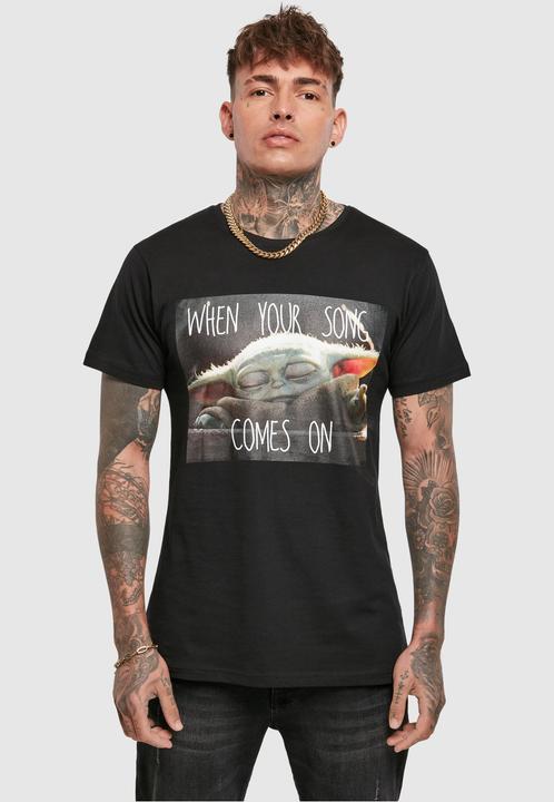 Produktbild Mister Tee Baby Yoda Song Tee (L)