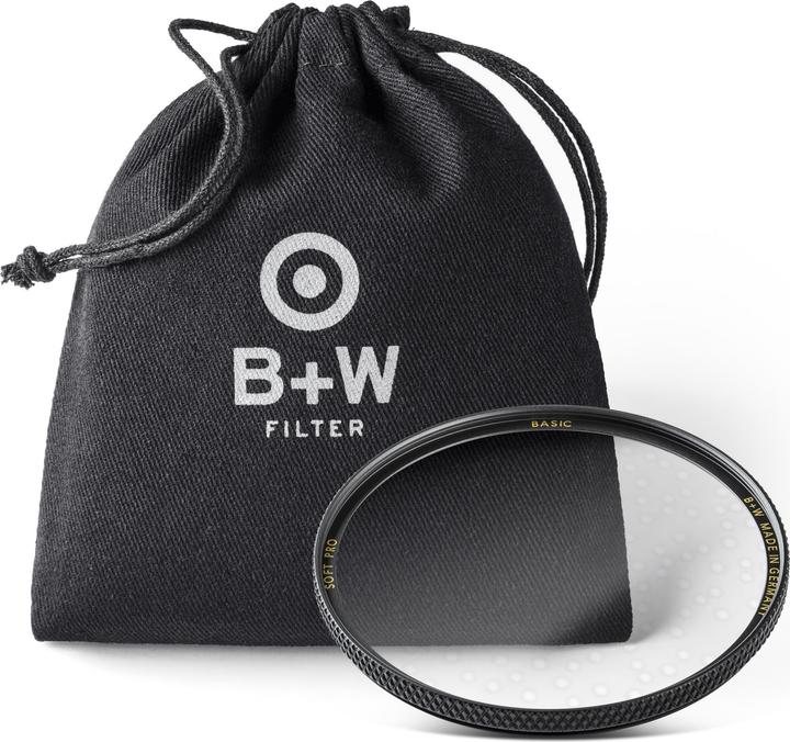 Actual product image B+W Soft focus S-P Soft-Pro filter, no coating/Basic 95mm (Blur filter)