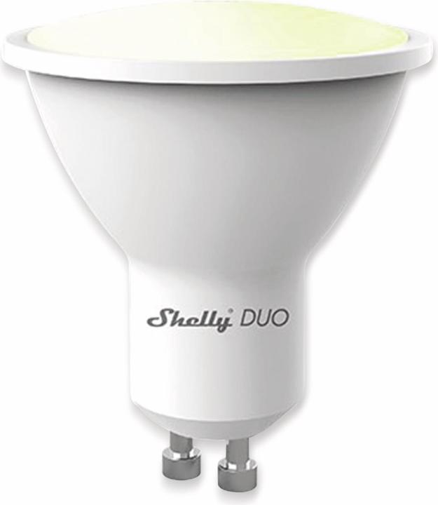 Shelly Duo GU10 - WW/CW (GU10, 4.80 W, 475 lm, 1 x, F)
