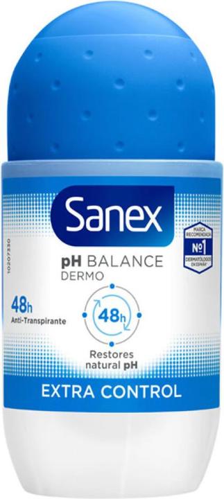 Actual product image Sanex Deodorant Rollon 50 Extracontrol (Roll-on, 50 ml)