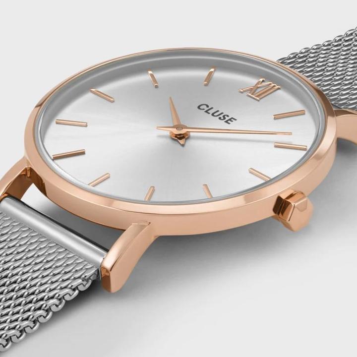 Immagine prodotto Cluse Minuit Mesh Rosé (Orologio da polso analogico, 33 mm)