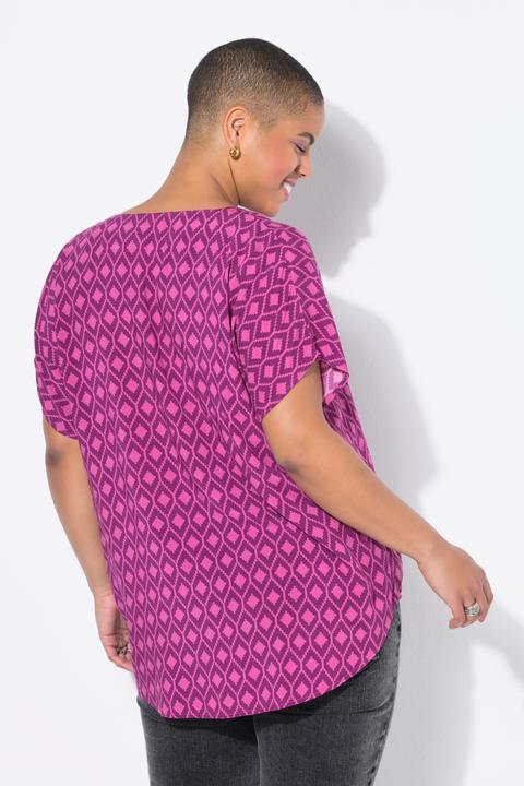 Produktbild Studio Untold Blusenshirt, oversized, Rauten (46, 48)