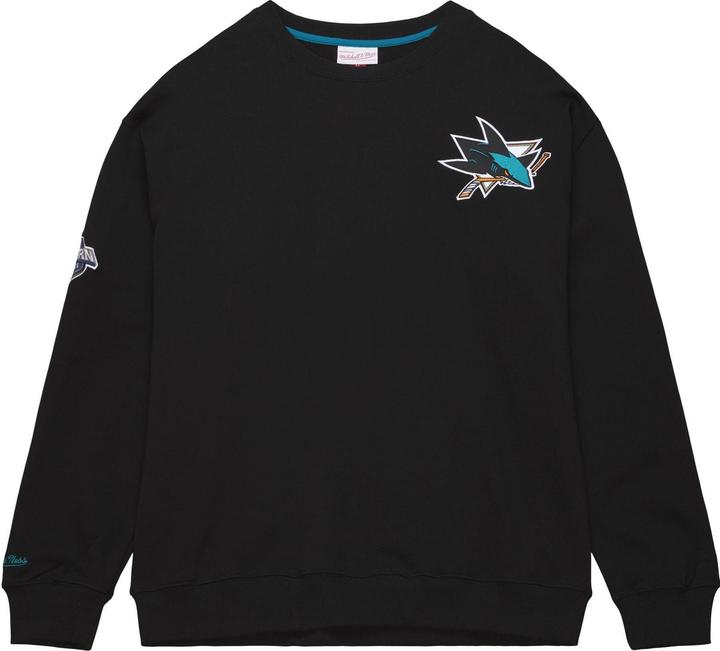 Mitchell & Ness Fashion Fleece Pullover San Jose Sharks - L (L)