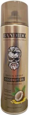 Actual product image Bandido Lacquer Coconut Oil Sheen Spray 500ml (500 ml)