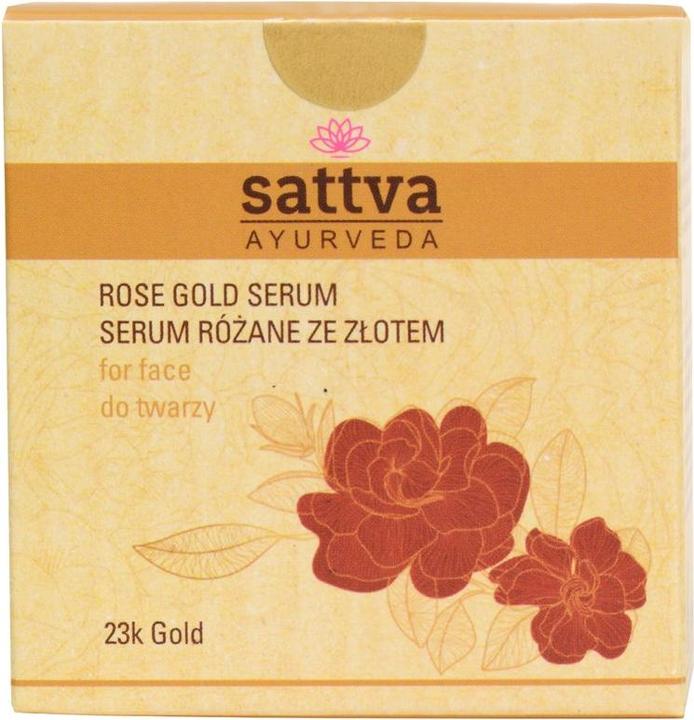 Image du produit Sattva Ayurveda Rose Gold Sérum à la rose avec or pour le visage 15Ml (15 ml)