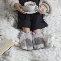 Sensly Ballerina-Schuh Sherpa Careaux a2, 2-fach sortiert (25)